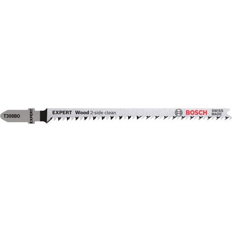 Bosch EXPRESS T 308 BO hoja de sierra de calar pack 25