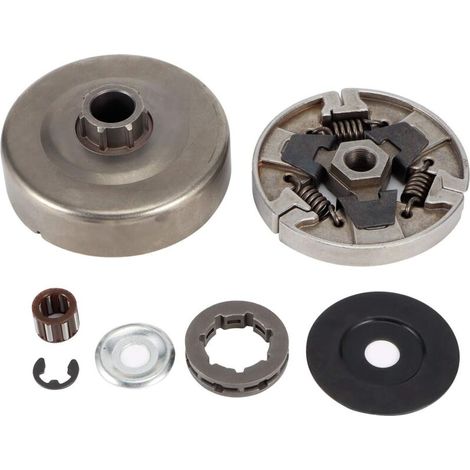 Tambor de embrague con piñón, accesorios para motosierra, alta dureza, repuesto de embrague de alta calidad para Stihl MS640 MS661 (1/5)