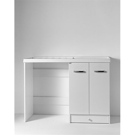 Mobile Eko a terra 107x60 a due ante con spazio a sx per inserire