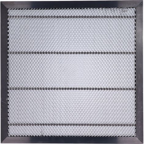Table de travail en nid d'abeille, plaque de lit de travail, panneau de Plate-forme pour gravure Laser, découpe 400x400x22mm (1/5)
