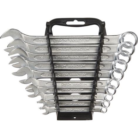 Set chiavi combinate 10 pezzi SW 6-19mm forma A CV acciaio ORA