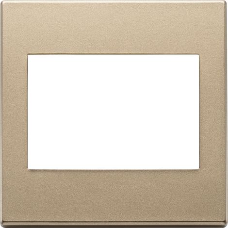 VIMAR - 22648.88 Placca 3M BS oro satinato