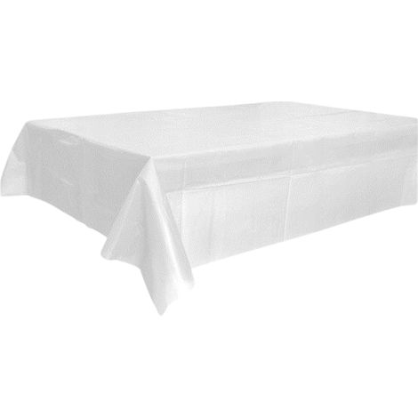 Mantel Tragar con textura estriada, blanco, 120 x 150 cm. (1/2)