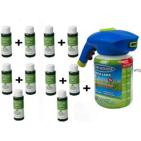 Pulvérisateur de semences de gazon liquide Hydro Mousse pour jardin, de haute qualité et stimulant la croissance. Couleur : 1 pièce. (1/4)