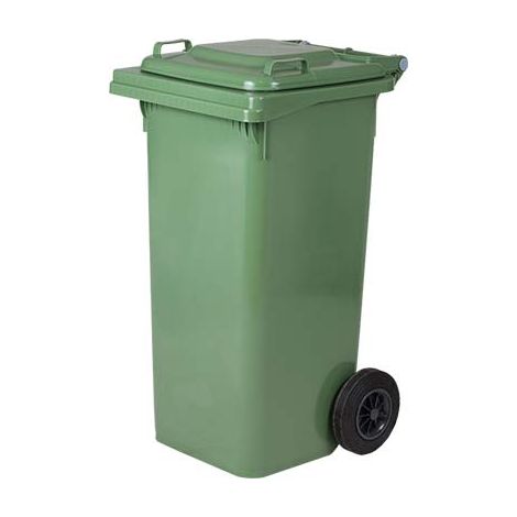 BIDONE IMMONDIZIA GREEN 240 + RUOTE ICS VERDE LT 240 CM 72X58 H.CM 106