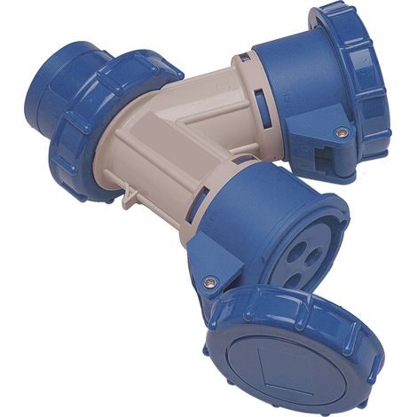 Adaptateur pour connecteur industriel RS PRO, 2P+E, 16A, 230 V ( Prix pour 1 )