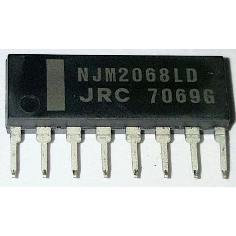 SIP8 Integrierte In-Line-Schaltung NJM2068LD