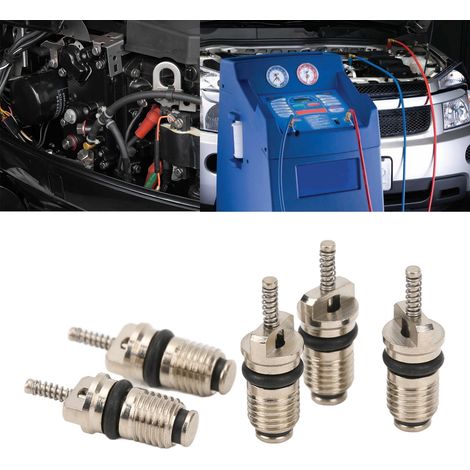 Lot de 50 noyaux de valve/tiges de haute pression pour climatisation automobile, compatibles avec la série R134 (référence : LR-FT060) (1/5)