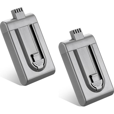 2×DC16 21.6V 5000mAh Batterie au Lithium de Remplacement pour Batterie Dyson DC16 Root 6 DC16 Tier DC16 Exclusive DC16 Rose 12097 912433-01 912433-03 912433-04 BP01 Batterie (1/4)