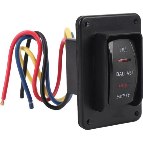 Interrupteur inverseur de polarité DC12/24V, stabilisateur de puissance étanche IP68 pour camping-cars, bateaux et yachts (1/5)