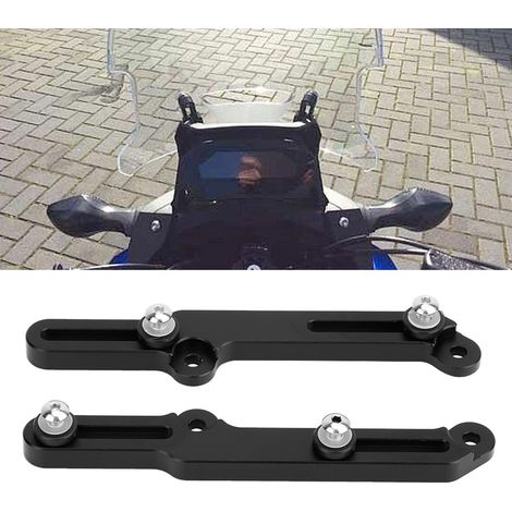 Support de pare-brise réglable pour moto HONDA NC750X 2016-2019 - Noir (1/5)