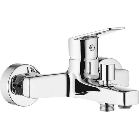 Deante Mitigeur moderne chrome pour baignoire (1/2)