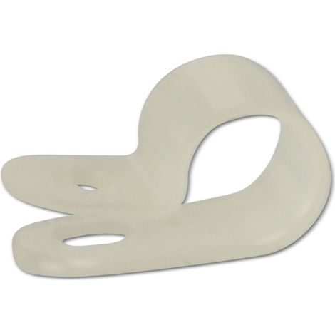 Collier de câble KSS Polyamide 6.6, naturel, diamètre du faisceau 9,5, trou de fixation 5, 1 pièce