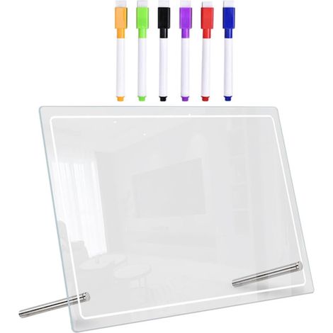 and weekly planner board dry erase for home use acrylic set