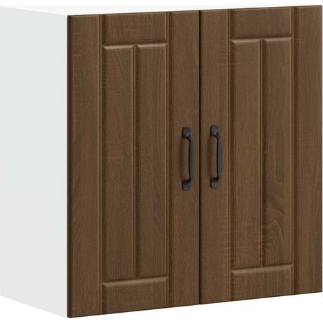 Maison Exclusive - Pensile da Cucina Lucca Rovere Marrone in Legno Multistrato