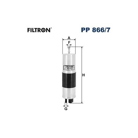Filtro carburante PP866/7 Filtron