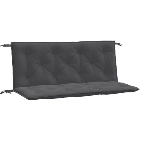 Maison Exclusive - Gartenbank-Auflagen 2 Stk. Melange Anthrazit 1