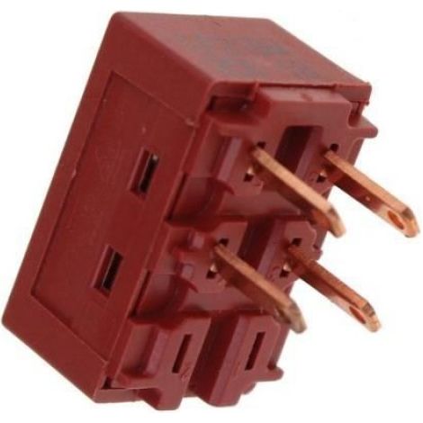Interrupteur Lumineux - Blanc - Pour Installation Électrique Domestique - Compatible Hotte - 1 Pièce