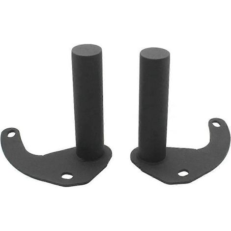 Support de fixation pour phare additionnel de moto MOTO GUZZI noir (1/4)