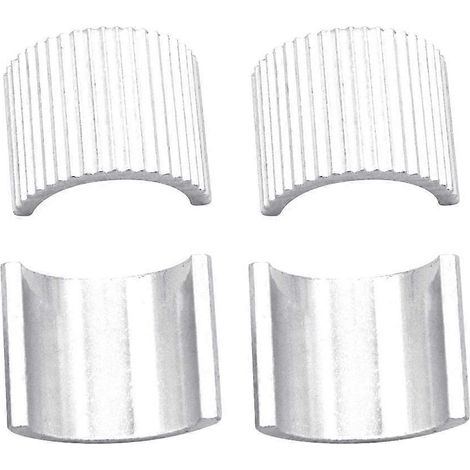 1. Motorrad-Distanzsatz mit variablem Durchmesser, Erhöhungsringe, Klemmscheiben, Distanzadapter.