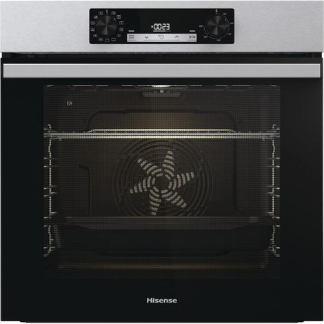 Hisense – Four traditionnel pyrolyse 59.5cm – Classe A+ – 12 modes de cuisson – Chaleur tournante pulsée – Encastrable inox (1/5)