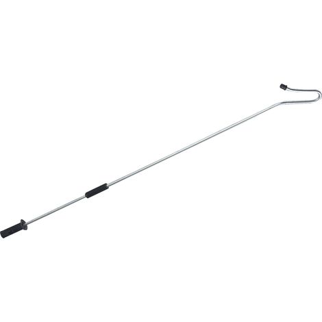 Crochet de berger pour pattes – Longueur 95 cm – 1 poignée fixe et 1 mobile – Pour attraper facilement les moutons – Kamer