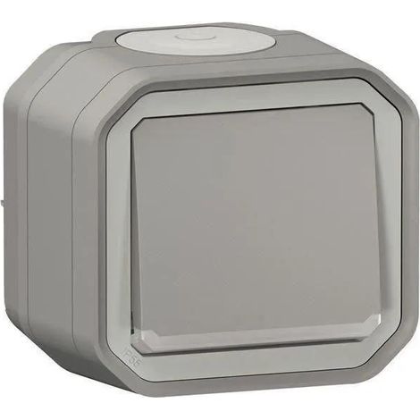 Legrand Plexo Interruttore luminoso grigio impermeabile IP55