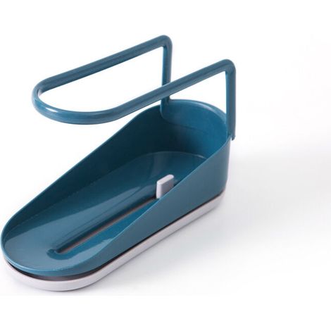 Organisateur d'évier de cuisine Organisateur de savon de cuisine（bleu foncé）