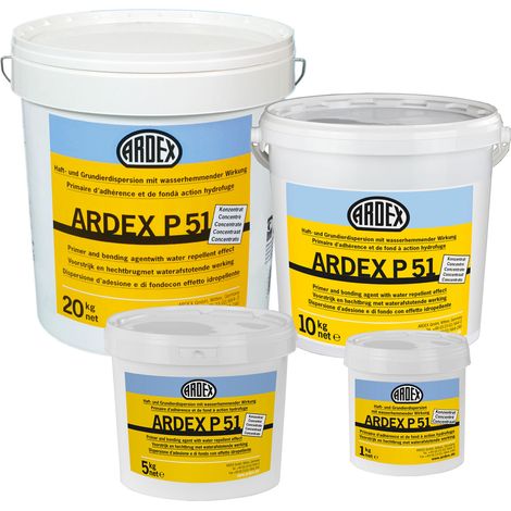 ARDEX P 51 Haft- und Grundierdispersion 1 kg Eimer (1/2)