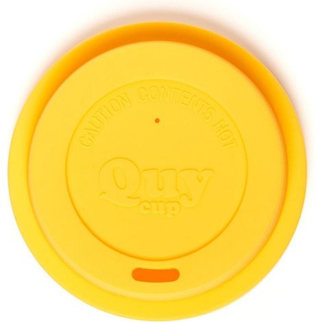 Coperchio in silicone per Tazza Espresso Giallo QUY CUP