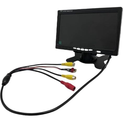 Écran couleur LCD FPV 7" 800 x 480 pour voiture, TV, entrepôt, supermarché, moniteur FPV