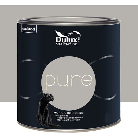Peinture murs & boiseries Dulux Valentine Pure Flanelle 2 L (1/3)