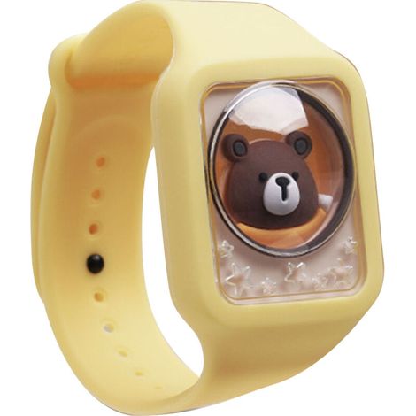 Bracelet Anti-Moustiques pour Enfants - Efficace, Sécuritaire et Durable - Idéal pour Activités Extérieures - Couleur Orange (1/5)