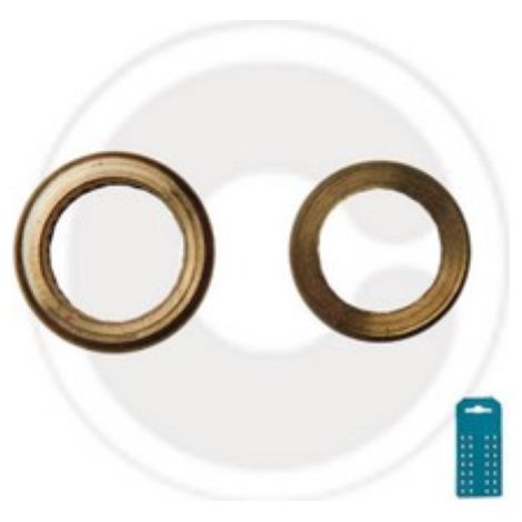 cf 10 pcs rondelles en laiton poli trou Rondelle 9 mm pour charniA res