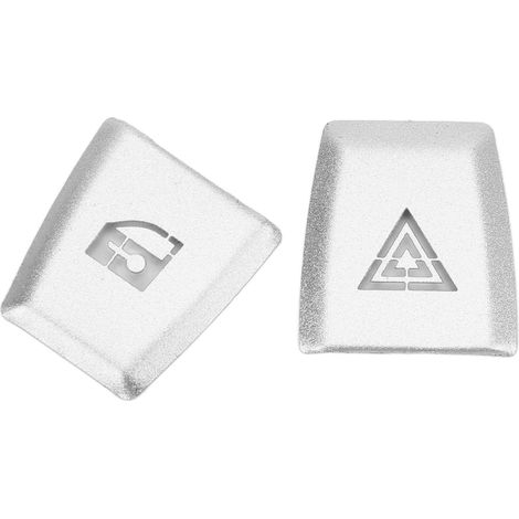 2 Aufkleber mit doppelten Blinkerknöpfen, silberne Leichtmetallfelgen, Ersatz für X3 E83 Fahrzeuge 2006-2010 (1/5)