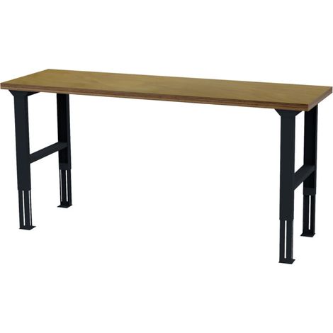 STIER table de travail réglable en hauteur LxPxH 2000x600x760-1060 mm