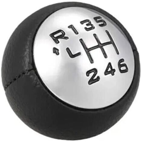 Pommeau de Levier de Vitesse 6 Vitesses pour Peugeot 307 308 3008 407 5008 807, Citroen C3 C4 Picasso C8 (1/5)
