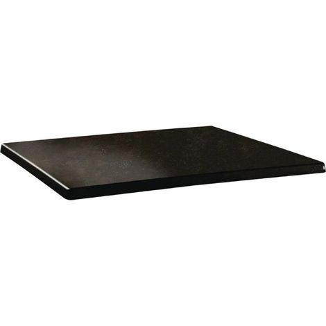 Plateau de table rectangulaire - 1100 x 700 mm - Cyprus metal