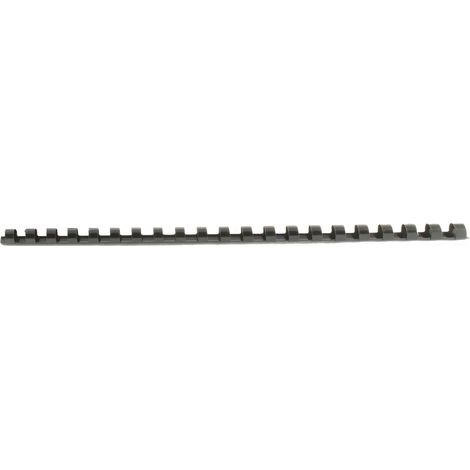 Fellowes 12mm, 100pk - folder binding accessories (100pk, Black, Plastic)