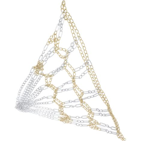 Filet de Panier de Basketball en Acier Galvanisé, pour Terrain Intérieur et Extérieur (1/5)
