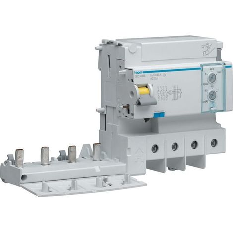 Hager BFC480E Differential block - 3 phases + neutral - 125A - 300mA - AC type