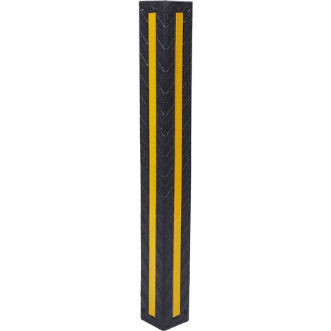 GARRYFIZH Protège-angle pour mur de garage en caoutchouc réfléchissant - Protection anti-rayures pour stationnement