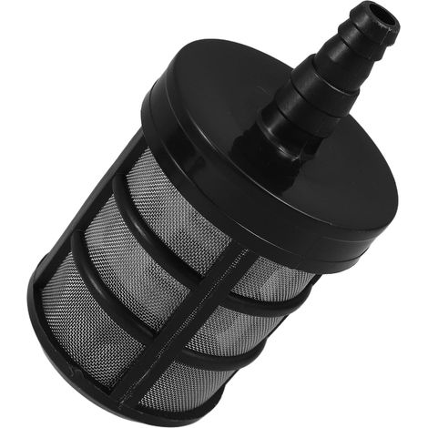 Filtre à Eau à Pompe Double Couche en Acier Inoxydable Plastique Noir Entrée de Pompe, Protection du Tuyau D'arrosage, Design Anti-obstruction, Installation et Entretien Faciles (1/5)