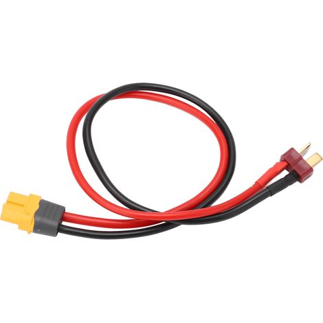 XT60-Buchse auf 14AWG-Stecker T-Stecker Adapterkabel für Auto oder ferngesteuerte Drohne (1/4)