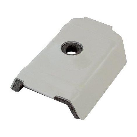 CAPPELLOTTO COPERTURE GRECATE - GRECA MM 19/22 BIANCO/GRIGIO RAL9002 CF=PZ 100- 1 confezioni