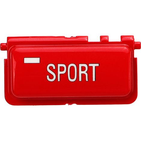 Bouton de Commutateur de Mode Sport de Voiture, Commutateur de Mode Sport de Voiture Bonne Correspondance Facile Installation Abs Durable (rouge). (1/5)