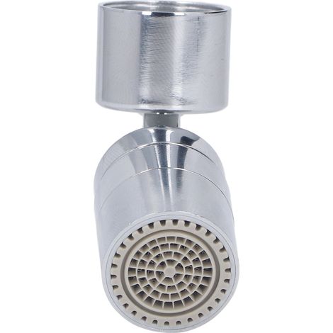 Doppel-Gang-Schalter-Wasserhahn-Luftsprudler, 360° schwenkbarer Spülbecken-Luftsprudler, Ersatzteil, M22-Innengewinde (1/5)