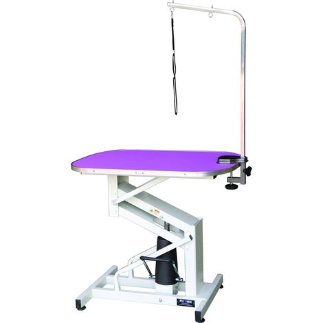 Table toilettage Elevatrice Helios Plateau Violet