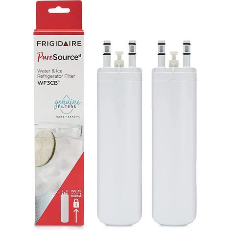 Cartucho de filtro monobloque de repuesto WF3CB para frigoríficos FRIGI y DAIRE (2 unidades) (1/4)