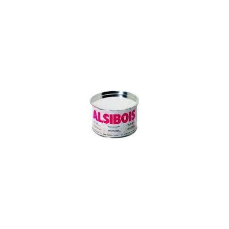 Alsibois 2 K-Holzspachtel 400ml inklusiv Härter weiß